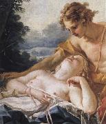 Francois Boucher, Details of Daphnis and Chloe